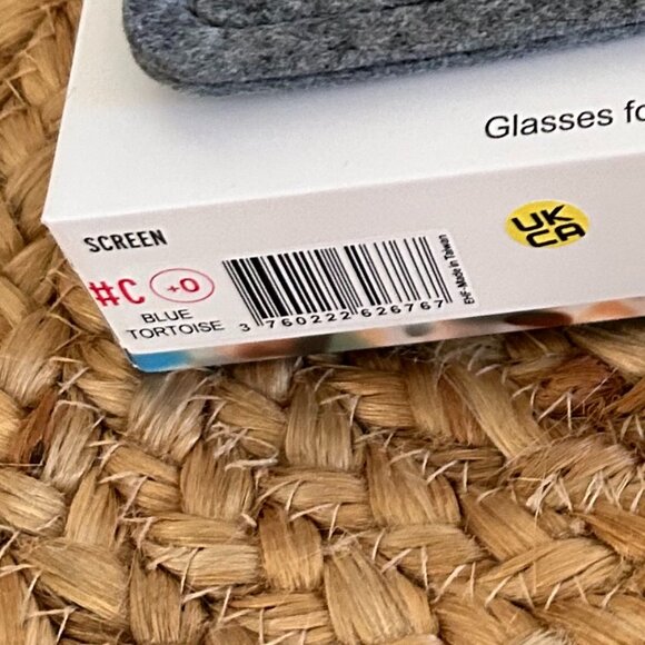 [NWT] Blue Tortoise Screen Glasses by Izipizi - Picture 2 of 4